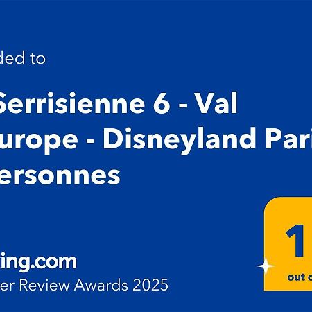 La Serrisienne 6 - Val D'Europe - Disneyland Paris - 9 Personnes シェシー エクステリア 写真